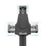 Tooq Soporte Antirrobo para Tablet TQTDS0811 Negro